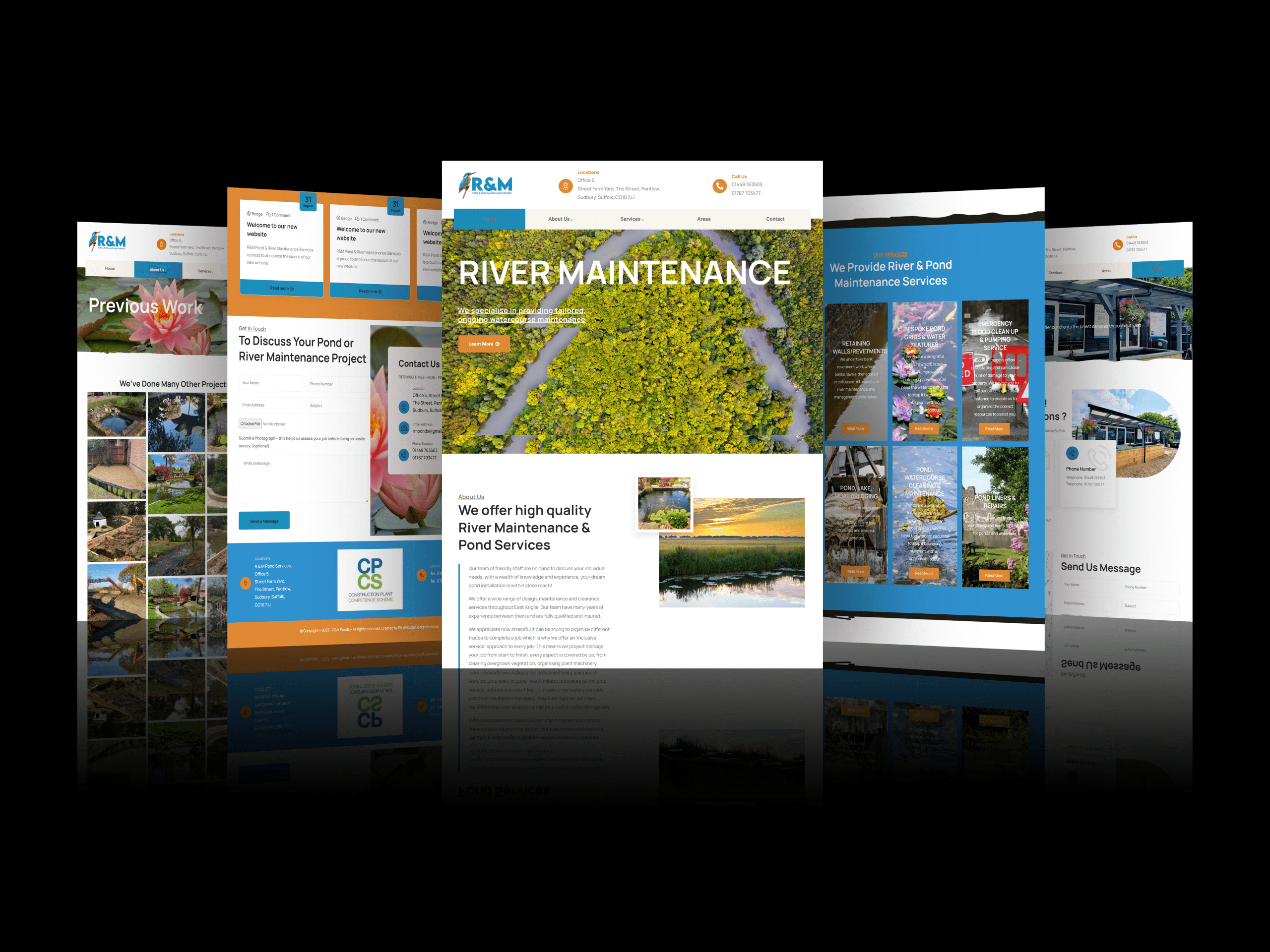 New R&M Ponds and River Maintenance Website Launched